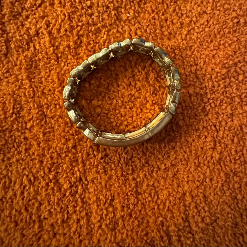 Turquoise Gold Colored Bracelet - Picture 5 of 6